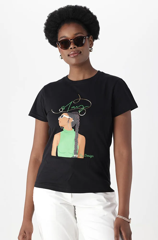 ZOLA REGULAR FITTED GRAPHIC TEE sold by Dunns