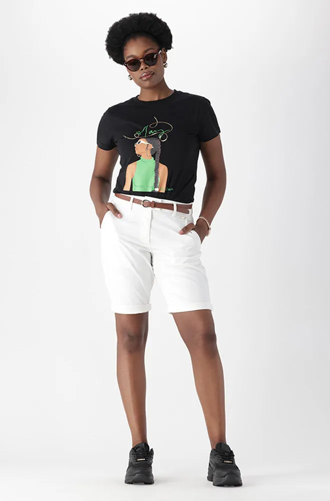 ZOLA REGULAR FITTED GRAPHIC TEE sold by Dunns product image thumbnail 4