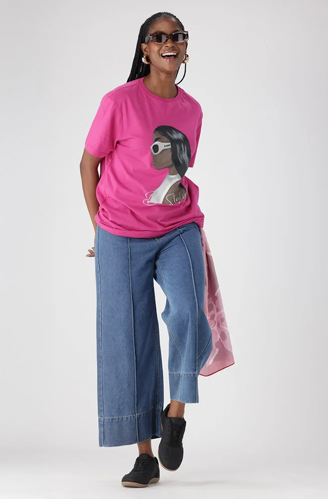 JADE GRAPHIC BOYFRIEND TEE sold by Dunns product image thumbnail 3