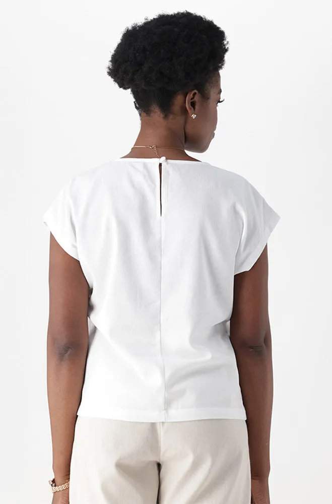 ANAHI DRAWCORD TSHIRT sold by Dunns product image thumbnail 2