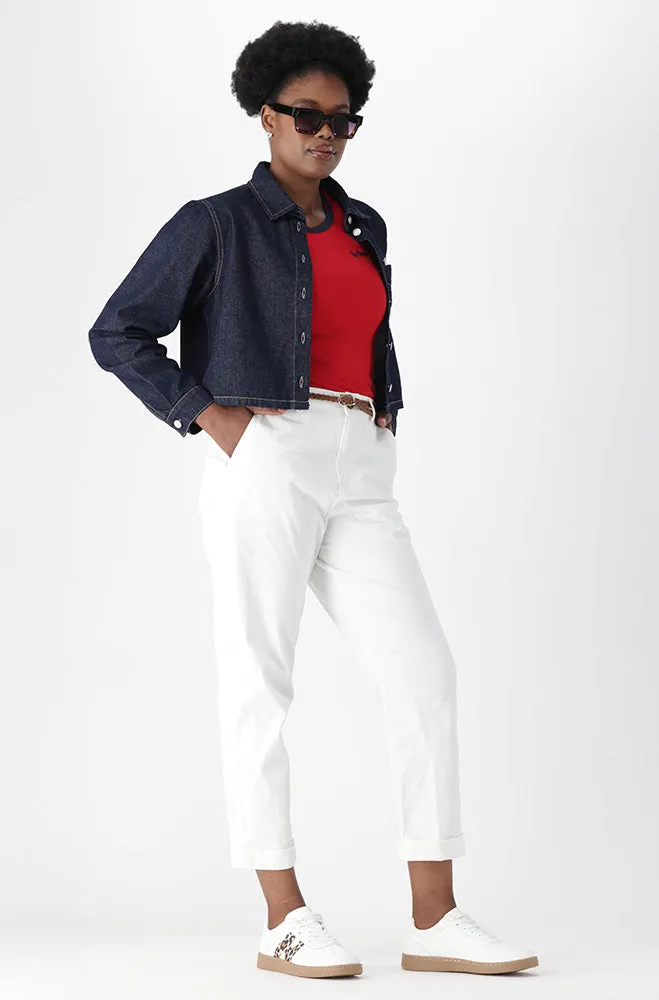 CORA BELTED CHINO sold by Dunns product image thumbnail 5