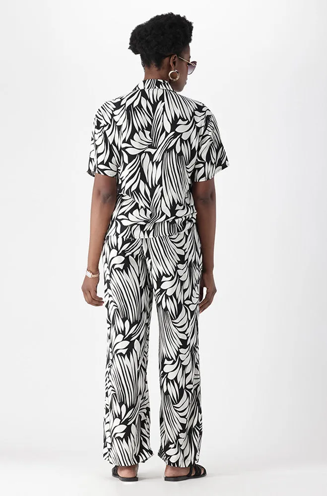 KIMBERLEY PRINTED WIDE LEG PANTS sold by Dunns product image thumbnail 5