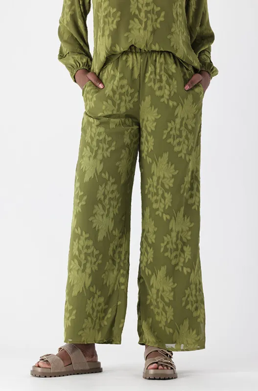 SADE TEXTURED WIDELEG PANTS sold by Dunns