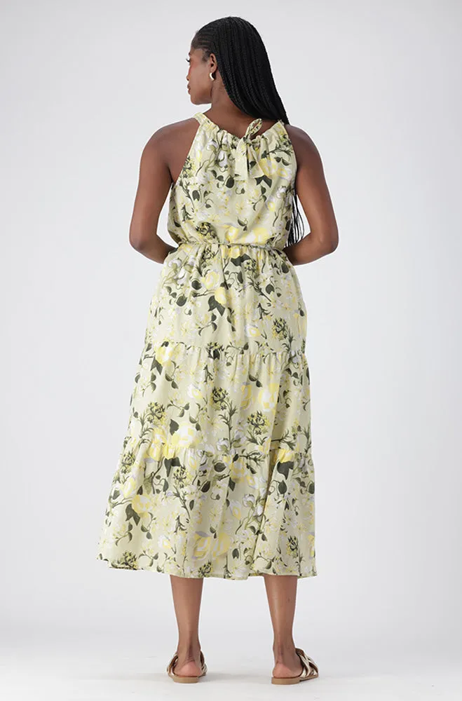 KALI MAXI TIERED DRESS sold by Dunns product image thumbnail 2