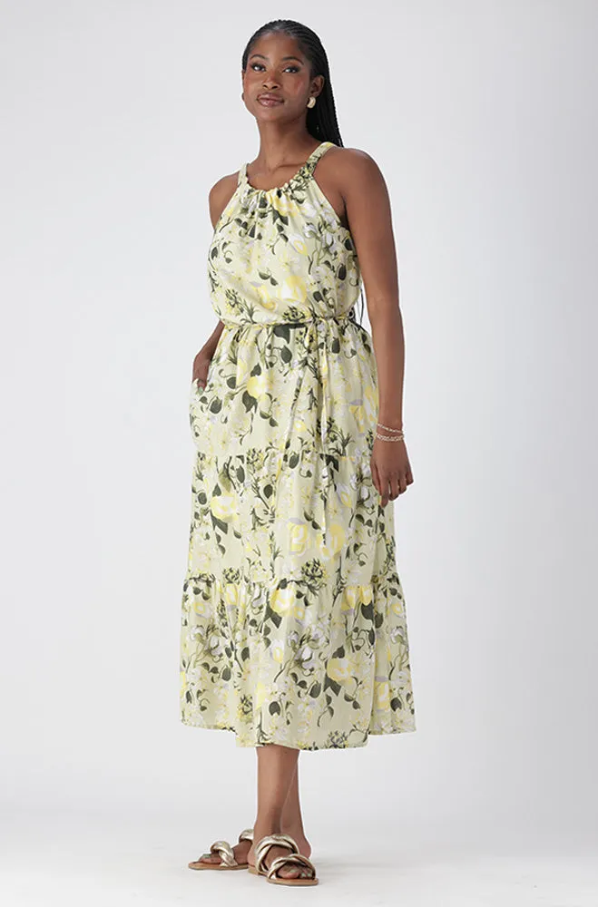 KALI MAXI TIERED DRESS sold by Dunns product image thumbnail 5