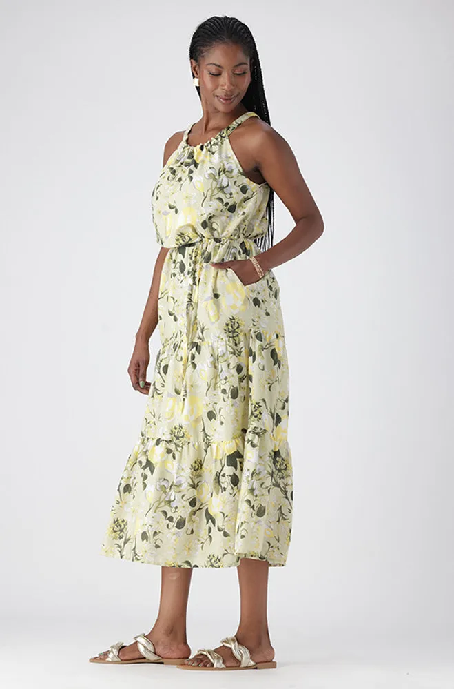 KALI MAXI TIERED DRESS sold by Dunns product image thumbnail 3