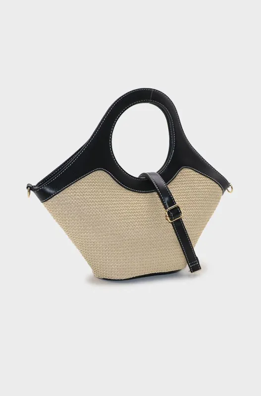 LOLA RAFIA TOTE BAG sold by Dunns