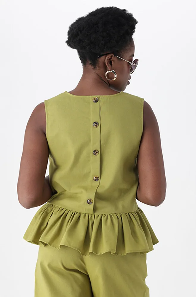 RYLEE LINEN BLEND TOP sold by Dunns product image thumbnail 5