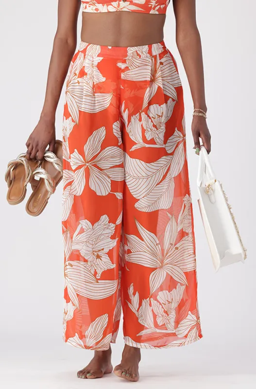 KIA WIDE LEG COVER UP PANTS sold by Dunns