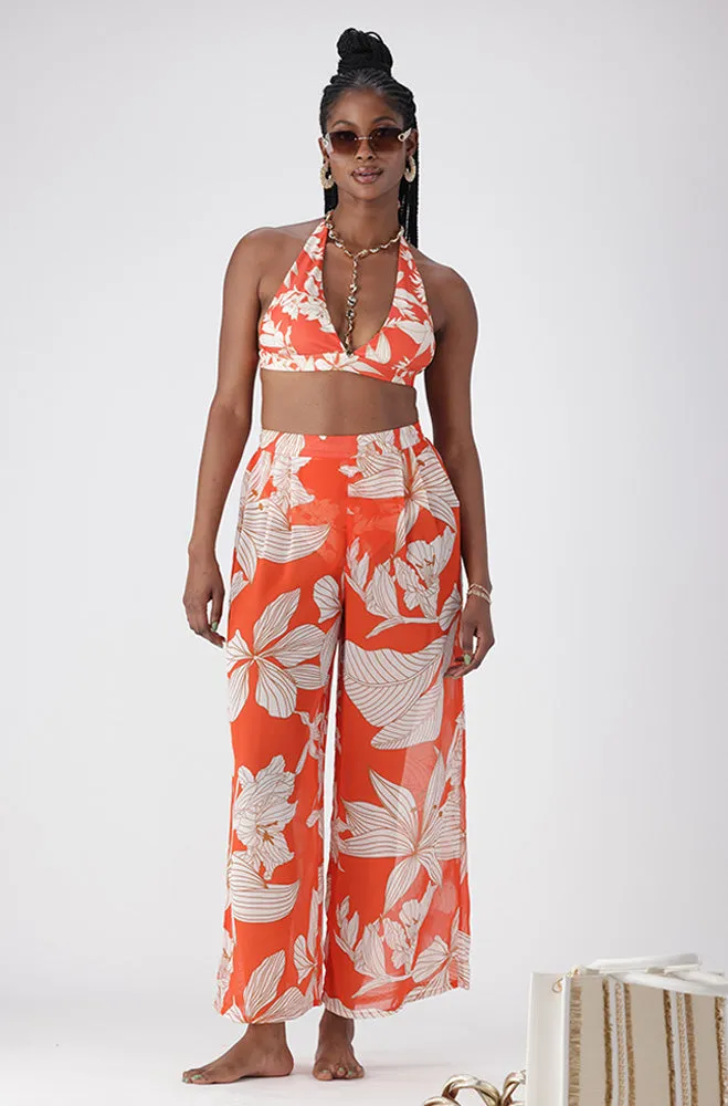 KIA WIDE LEG COVER UP PANTS sold by Dunns product image thumbnail 4