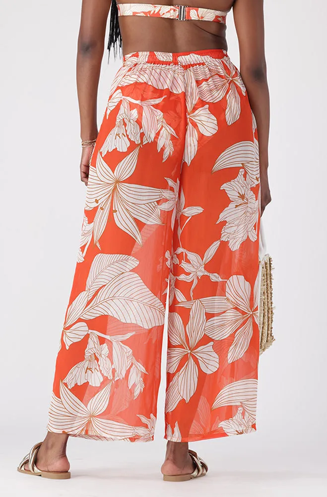 KIA WIDE LEG COVER UP PANTS sold by Dunns product image thumbnail 5