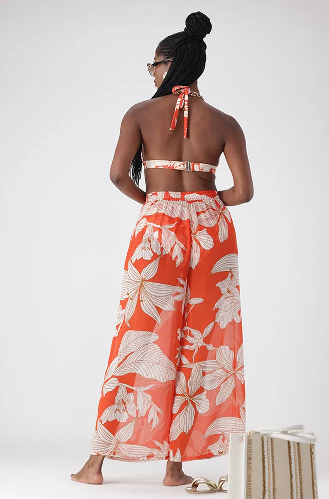 KIA WIDE LEG COVER UP PANTS sold by Dunns product image thumbnail 2