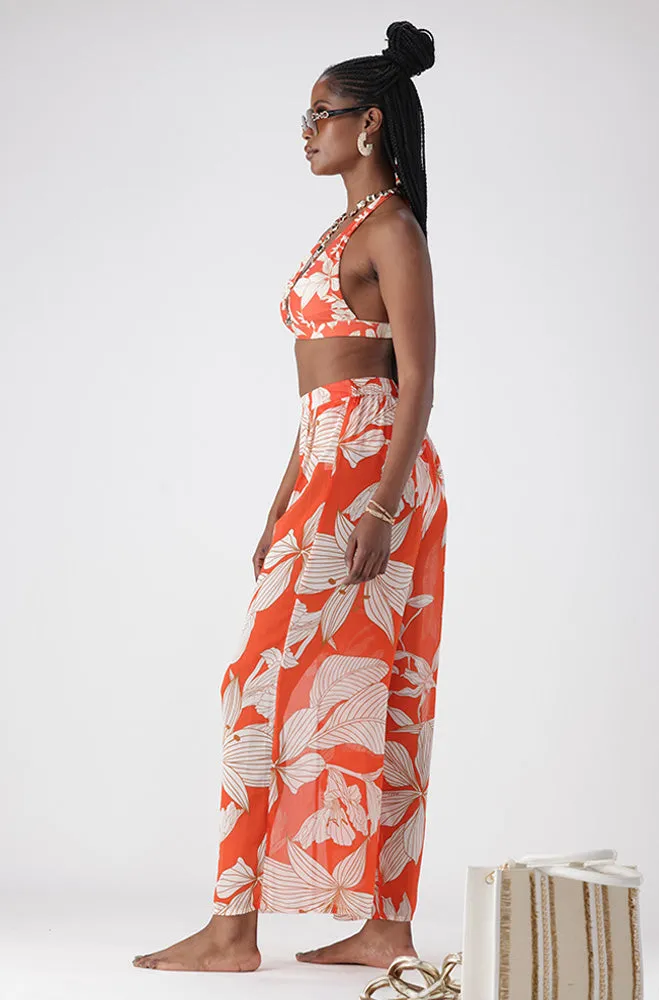 KIA WIDE LEG COVER UP PANTS sold by Dunns product image thumbnail 3