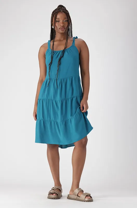 LAUREL STRAPPY TIERED DRESS sold by Dunns
