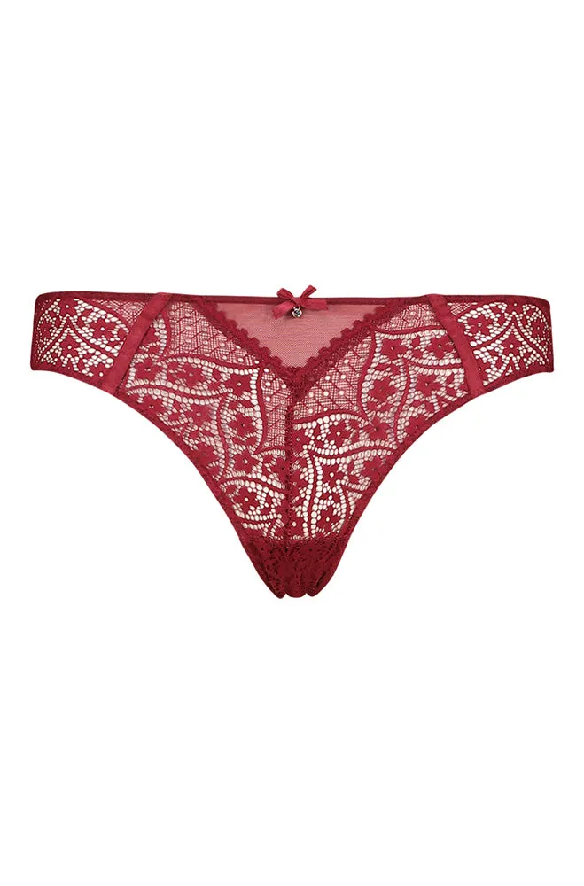 MARIAH ALL OVER LACE/MESH DETAIL BIKINI sold by Dunns