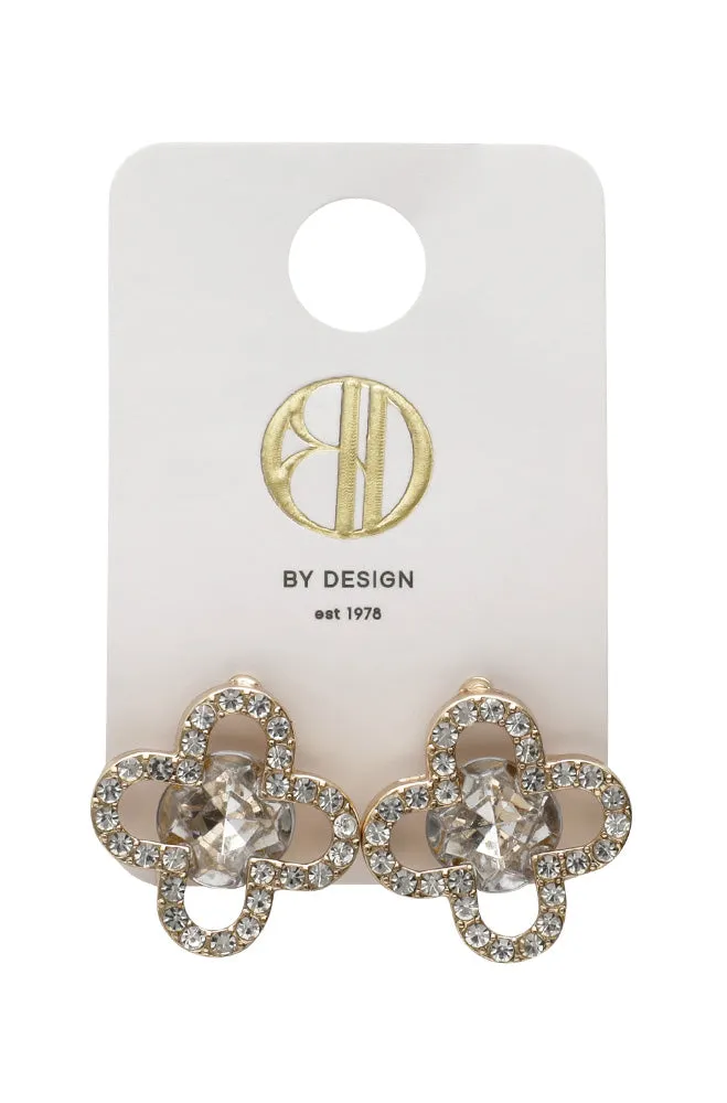 ELLA CLOVER STUD EARRINGS sold by Dunns