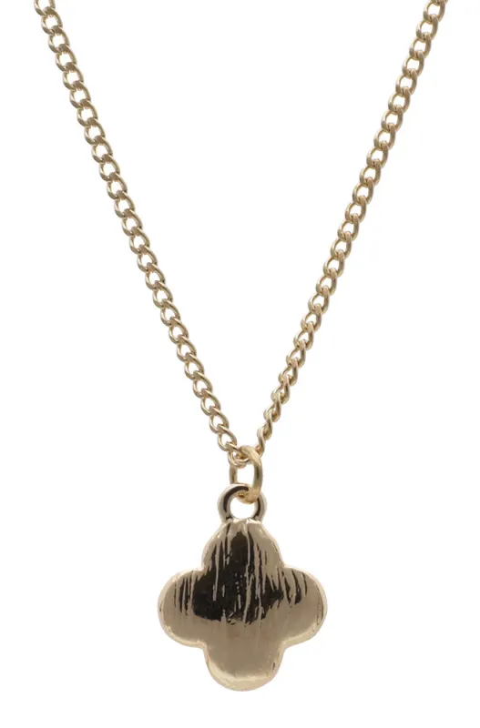 LAURA CLOVER PENDANT NECKLACE made by Dunns