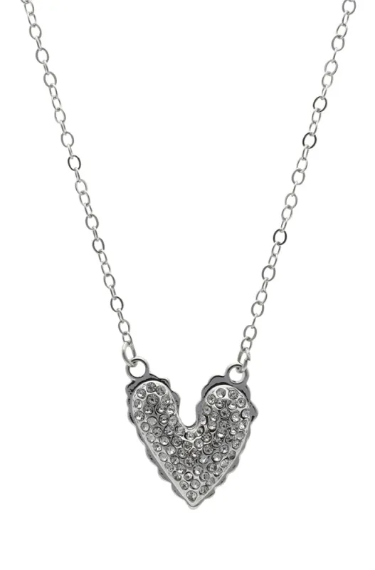 LISA HEART PENDANT NECKLACE sold by Dunns