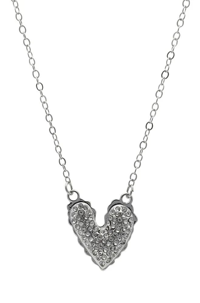 LISA HEART PENDANT NECKLACE sold by Dunns
