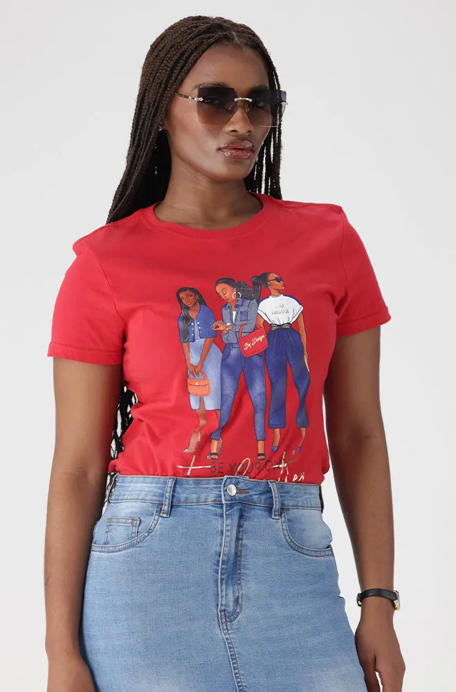 ZOLA REGULAR FITTED GRAPHIC TEE sold by Dunns product image thumbnail 5