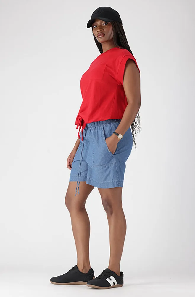 ANAHI DRAWCORD TSHIRT sold by Dunns product image thumbnail 3