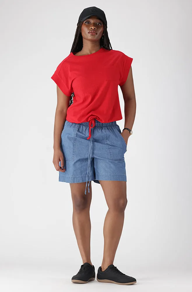 ANAHI DRAWCORD TSHIRT sold by Dunns product image thumbnail 4