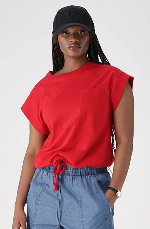 ANAHI DRAWCORD TSHIRT sold by Dunns