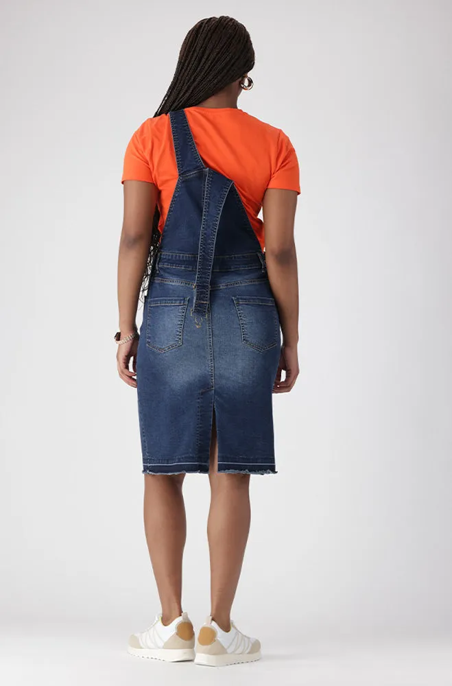 AMARI DUNGAREE DRESS sold by Dunns product image thumbnail 2