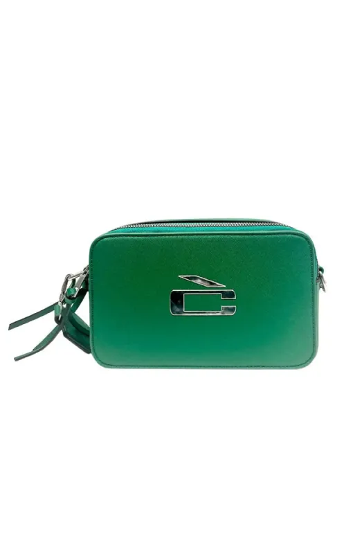Loxion Double Zip Camera Bag _ 149578 _ Green sold by Dunns