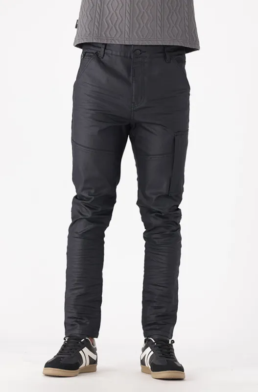 Zephyr Coated Tapered Denim sold by Dunns