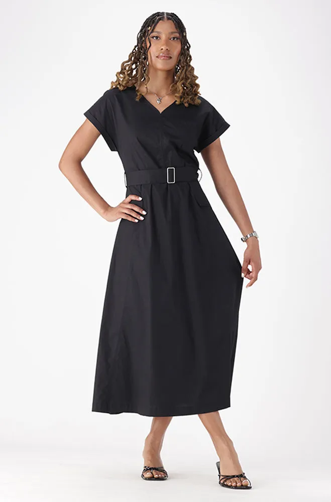 SEVYN BELTED DRESS sold by Dunns product image thumbnail 2
