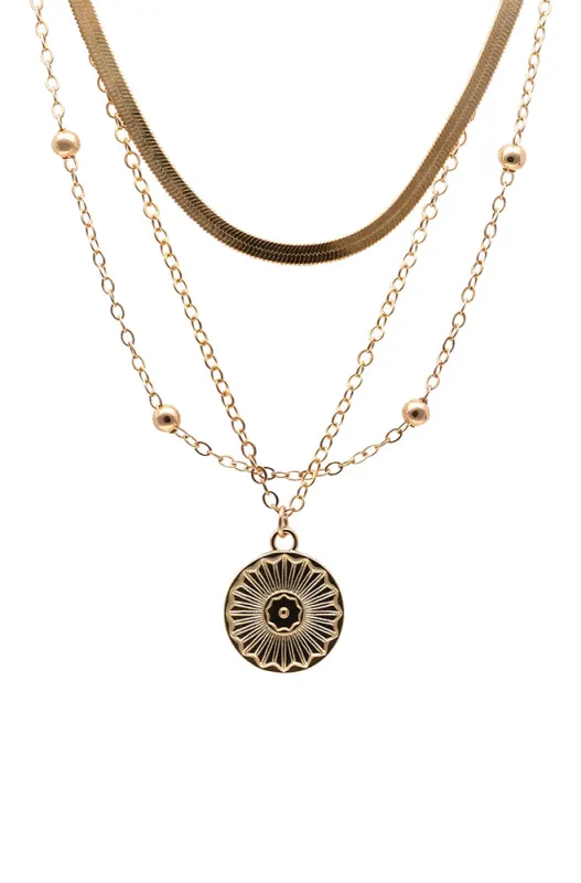 CANDICE LAYERED NECKLACE sold by Dunns