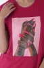 KOKO T SHIRT DRESS _ 150322 _ Pink sold by Dunns