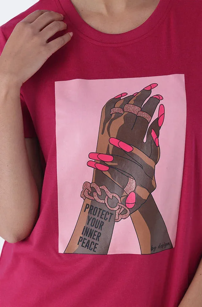 KOKO T SHIRT DRESS _ 150322 _ Pink sold by Dunns product image thumbnail 3