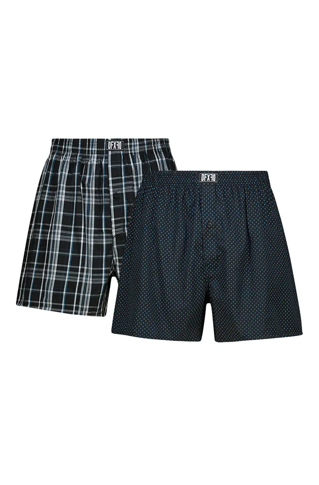 WALLACE WOVEN BOXERS 2PK sold by Dunns