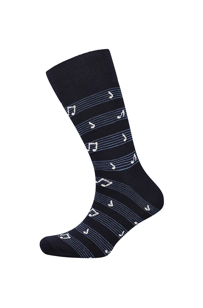 MUSIC NOTES SINGLE SOCKS sold by Dunns