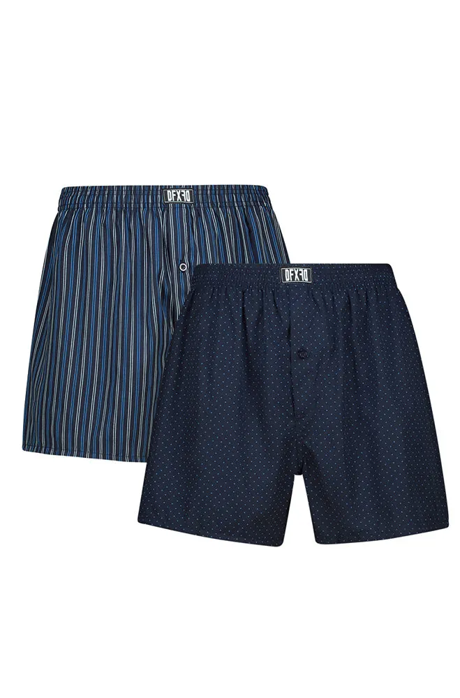 LUCA WOVEN BOXERS 2PK sold by Dunns