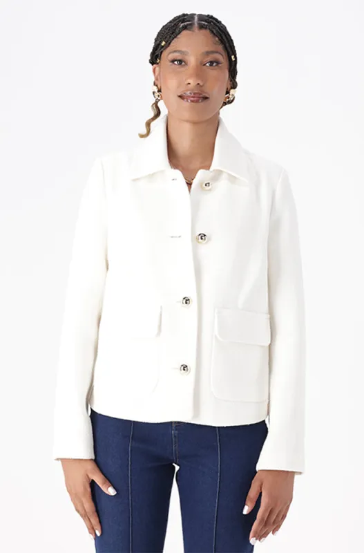 BRITANNY SMART TEXTURED JACKET made by Dunns