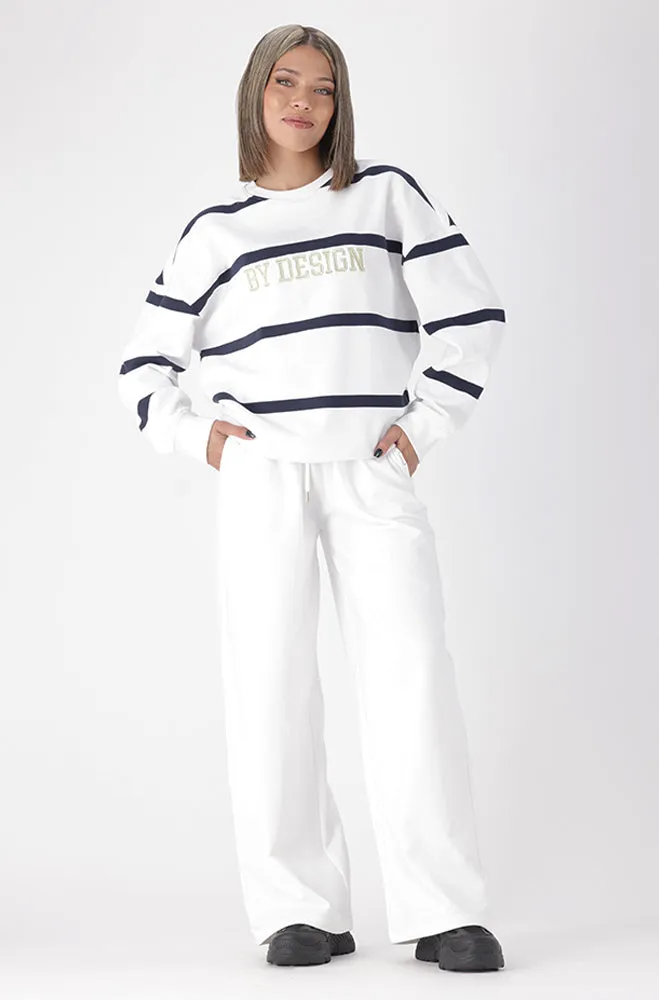 ZANDI STRIPE CREWNECK TOP sold by Dunns product image thumbnail 3