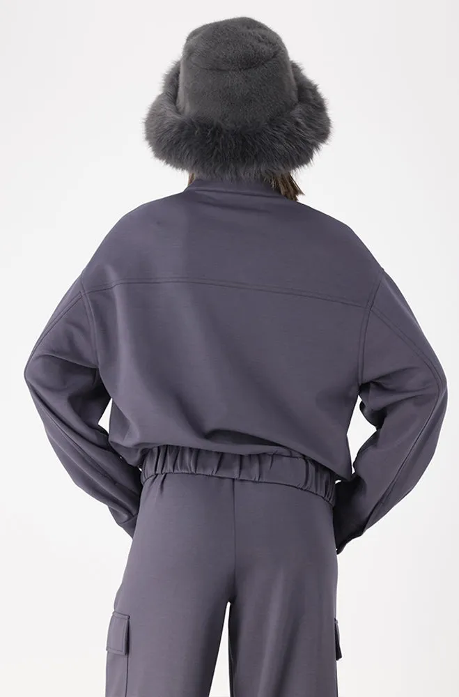 SOFIA SOFT TOUCH BOMBER JACKET sold by Dunns product image thumbnail 3