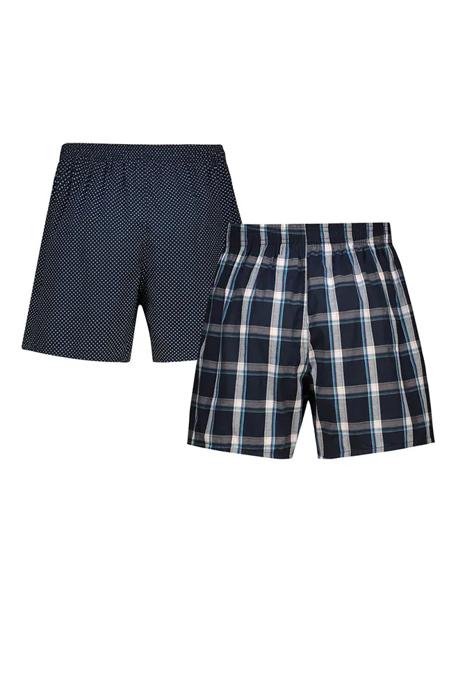 SHAWN WOVEN BOXERS 2PK sold by Dunns product image thumbnail 2