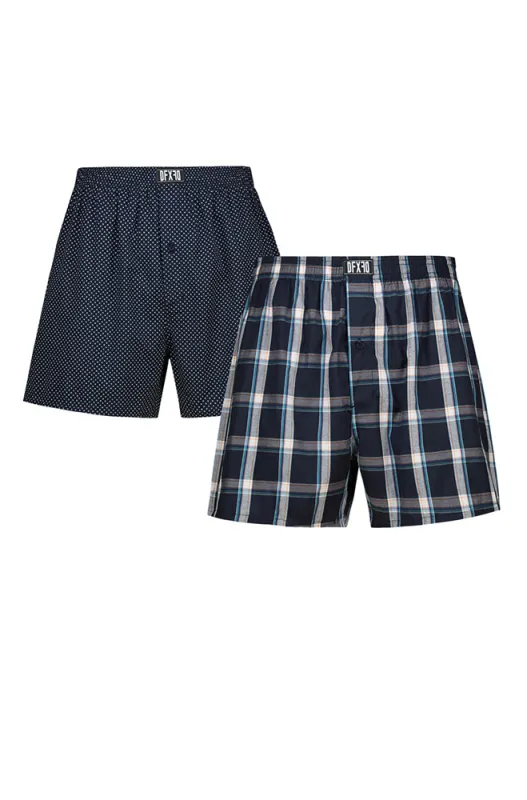 SHAWN WOVEN BOXERS 2PK sold by Dunns