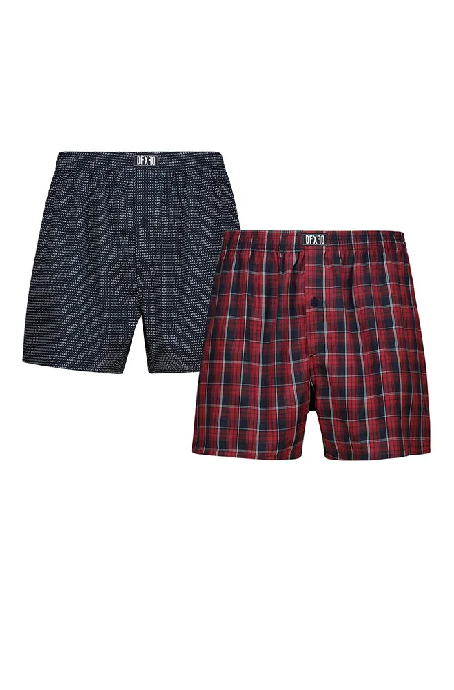 MIKE WOVEN BOXERS 2PK sold by Dunns