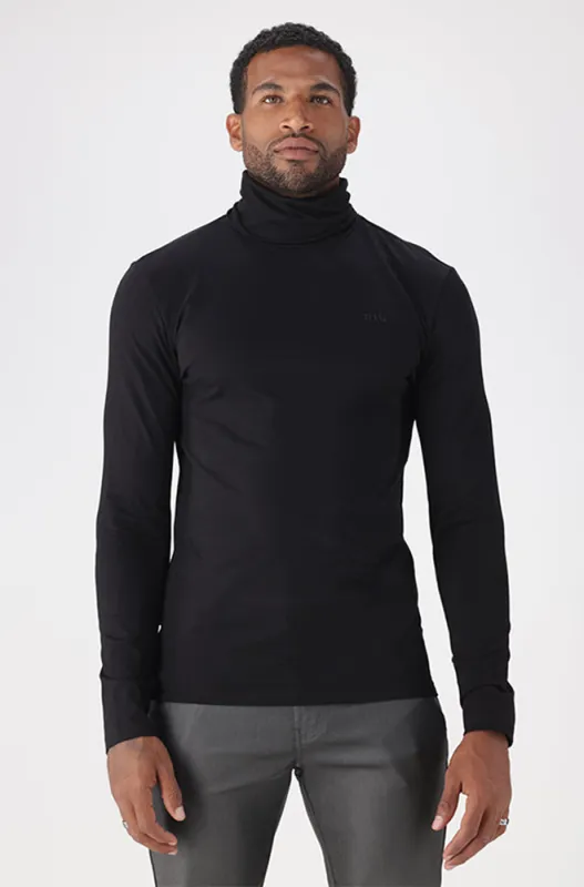 Flint Polo Neck Tee made by Dunns