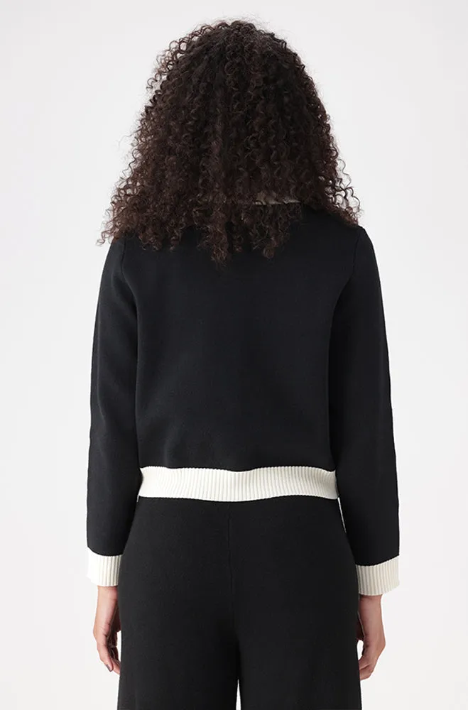 KALIYAH CONTRAST KNIT CARDIGAN sold by Dunns product image thumbnail 4