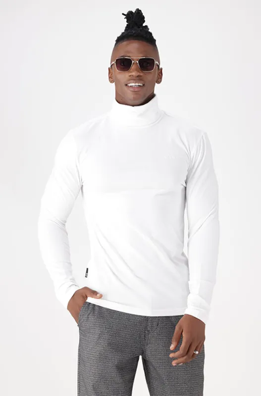 Flint Polo Neck Tee made by Dunns
