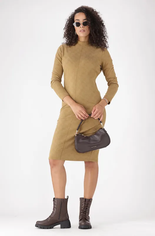 STELLA MELANGE MIDI DRESS made by Dunns
