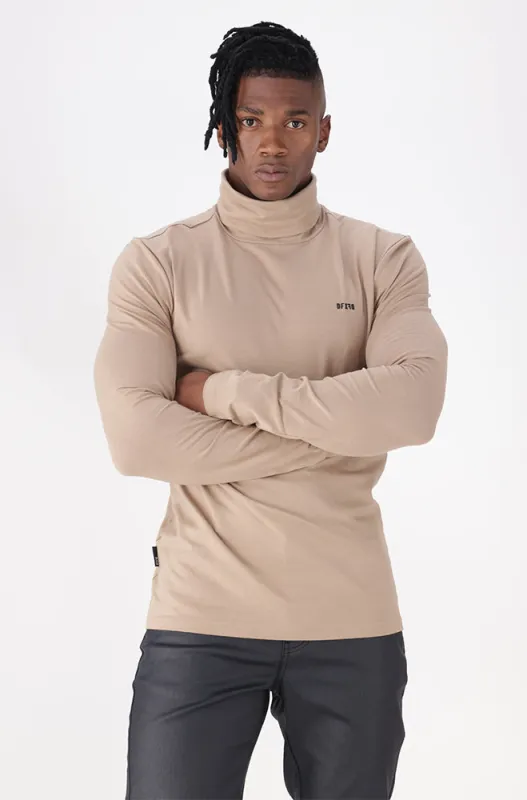 Flint Polo Neck Tee made by Dunns