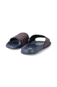 Lindo Strippy Slide _ 139161 _ Navy sold by Dunns