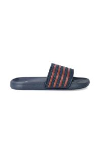 Lindo Strippy Slide _ 139161 _ Navy sold by Dunns